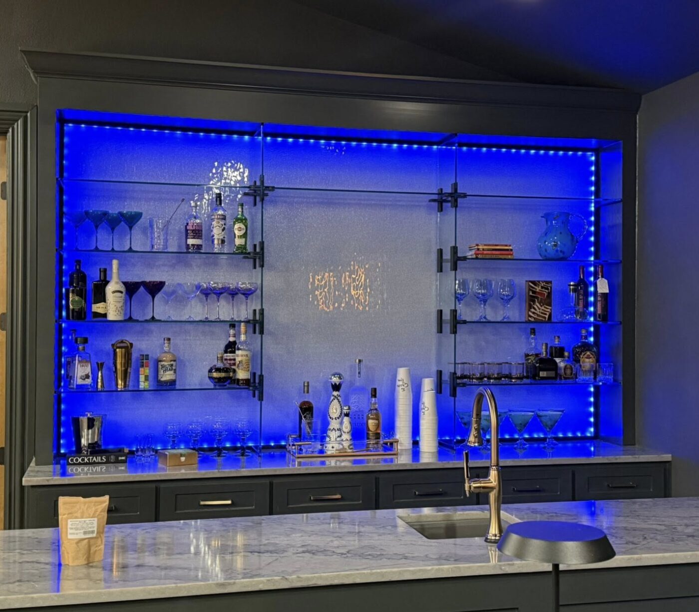 Accent lighting installation